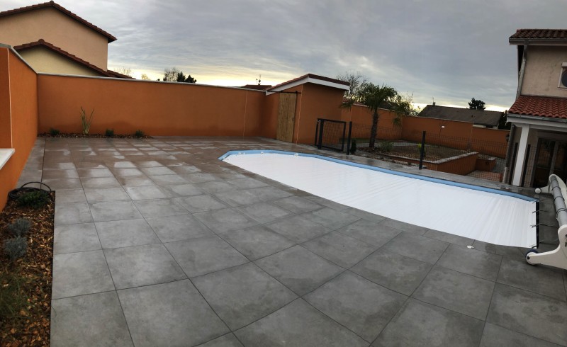 Rénovation terrasse de piscine