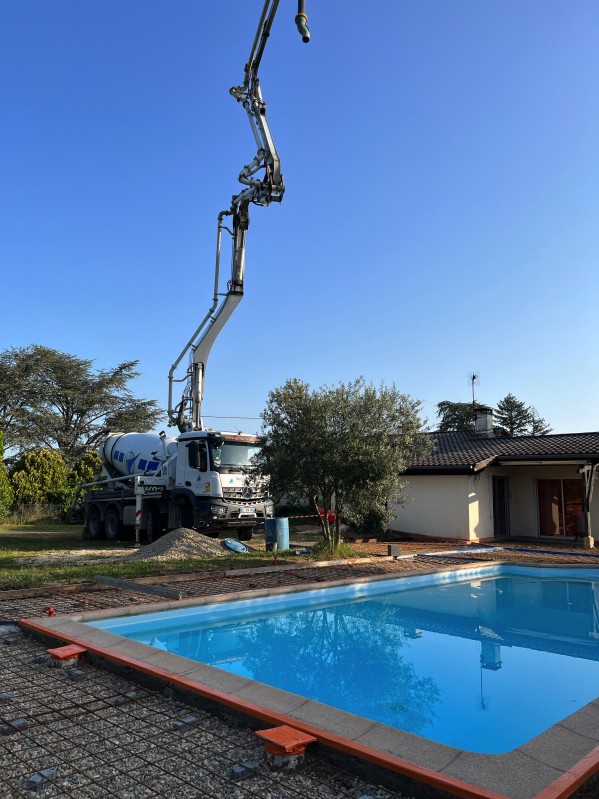 Réalisation des dalles bétons