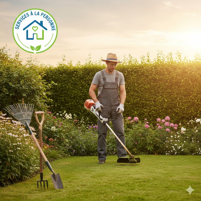 Entretien d’espaces verts et contrat de tonte à Reyrieux (01) : Profitez du service à la personne