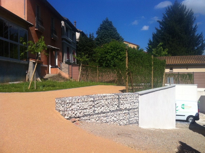 Gabion soutènement auto portant à Villefranche sur saone