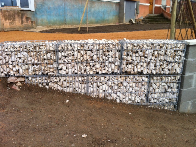 Gabion soutènement auto portant à Villefranche sur saone