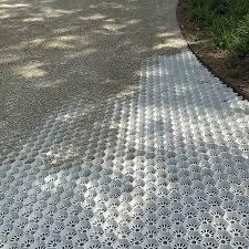 Chemin en gravier stabilisé à Parcieux